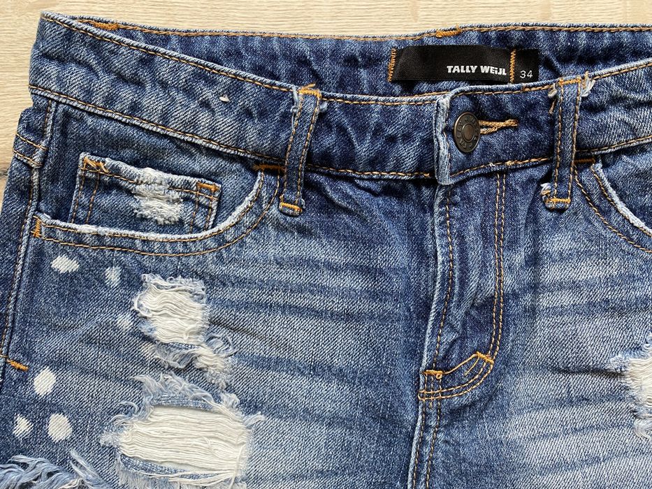 Tally Weijl krótkie spodenki szorty jeansowe 34