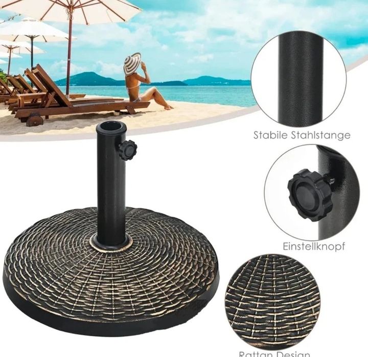 Base de Guarda-Sol Design Rattan