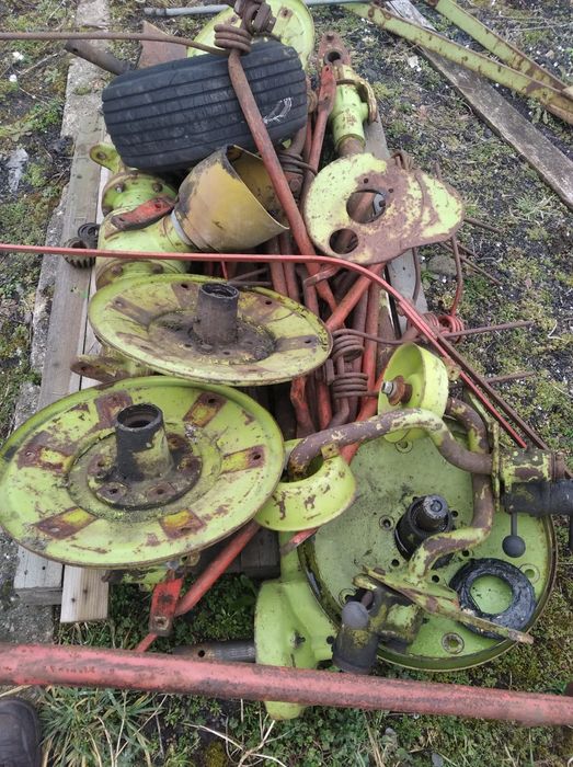 claas vicon Części do przewracarki zgrabiarki kosiarki krone pługa