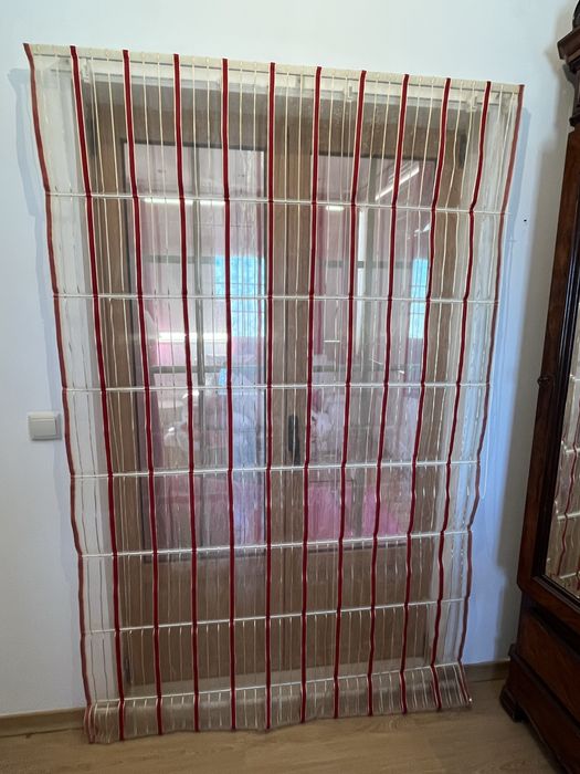 Conjunto de 2 cortinas estilo japonês