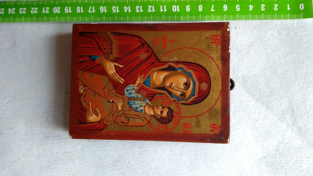 Ikona na desce ręcznie pisana