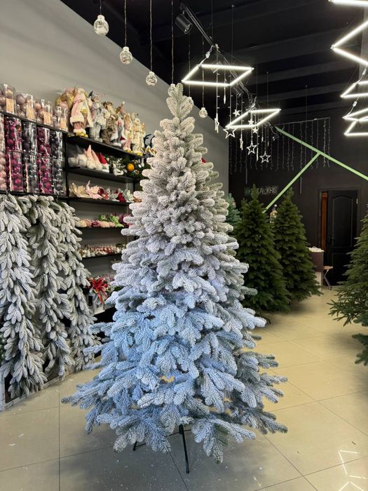 ‼️Розпродаж‼️ ОПТ Преміальні Ялинки Ялинка Штучна Лита Засніжена