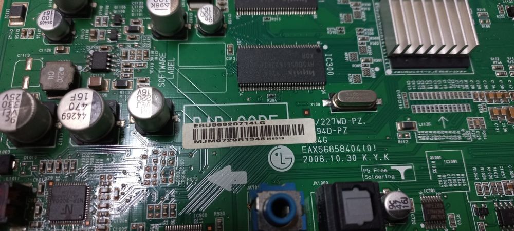 Placa mãe TV LG 227wd