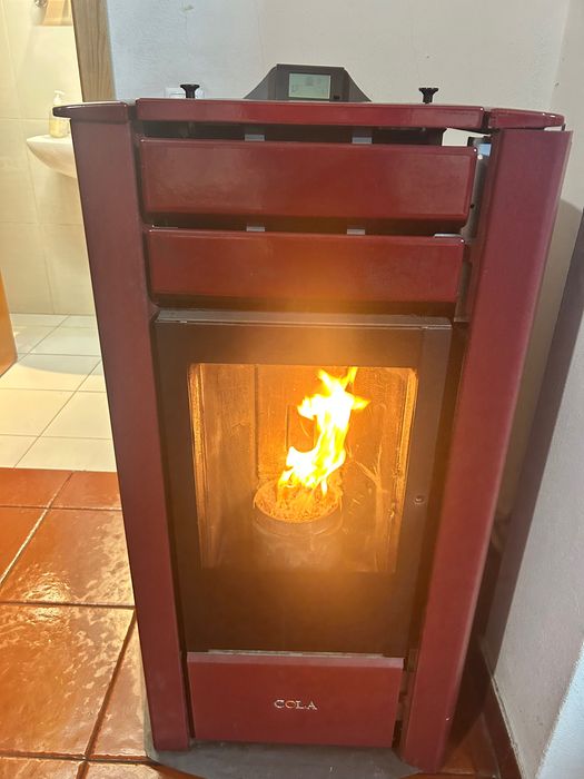 Salamandra Pellets /aquecimento água