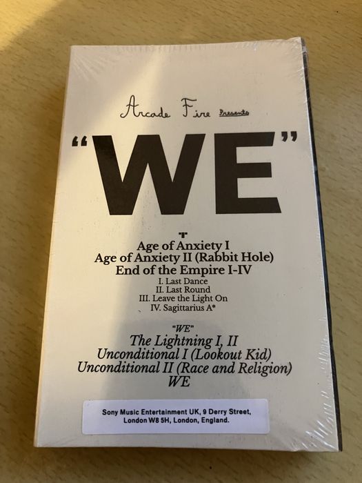 Arcade Fire - We cassete k7