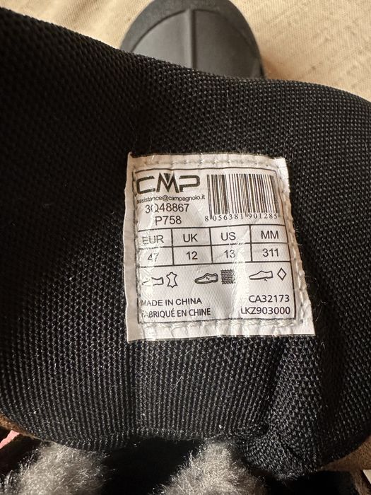 Зимові черевики CMP Kinos Waterproof, снігоходи,