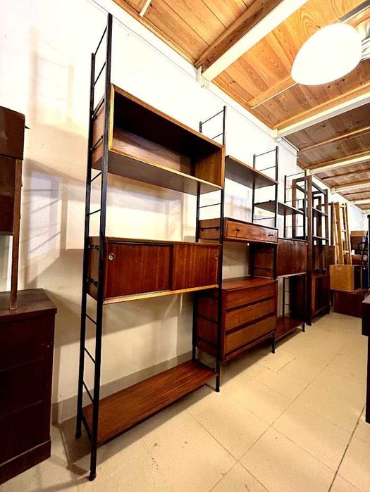 Estante tripla olaio vintage + 248comp x 26,5prof x 31prof x 202alt.