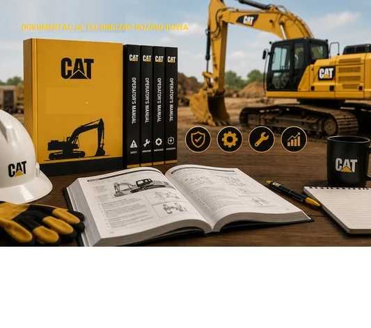 DTR Instrukcja obsługi, katalog, UDT - Caterpilar CAT 336D2