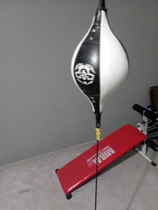 Smart TV blaupunkt GoogleT e acessórios de boxe e MMA para desocuparV