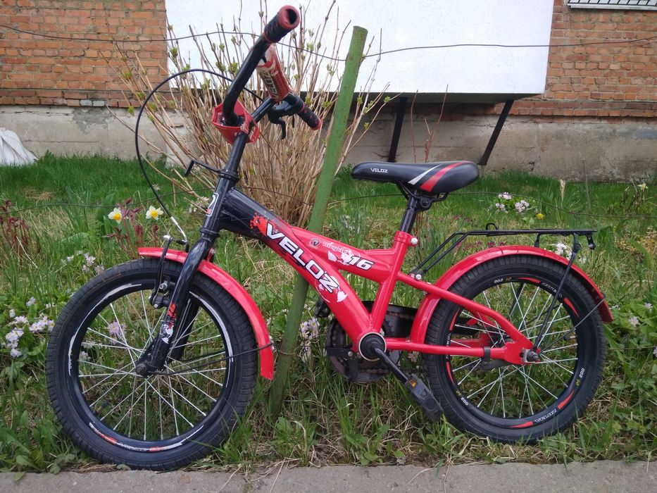 Дитячий велосипед 16" для 4–6 років