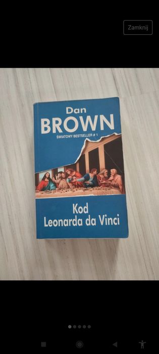 książka Kod Leonarda da Vinci - Dan Brown