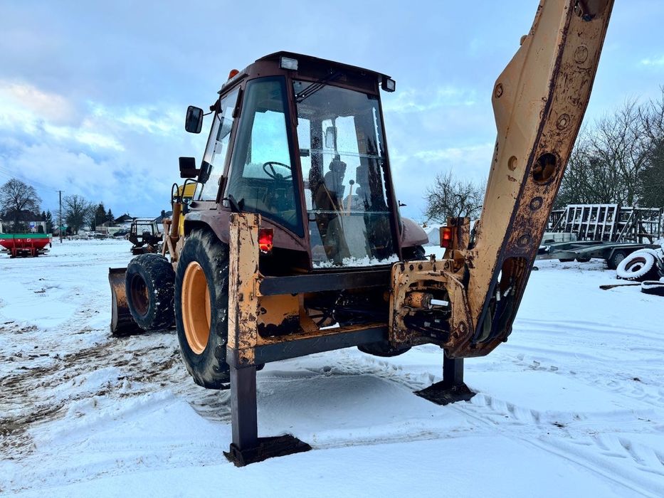 Koparko ładowarka case 580k 4x4 teleskop sprowadzona