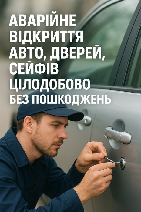 Аварийное открытие авто,открыть двери, открыть замок .