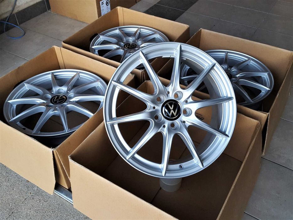 Alufelgi 17 5x112 VW Golf Passat Touran Jetta Caddy T-Roc J Nowe 270#