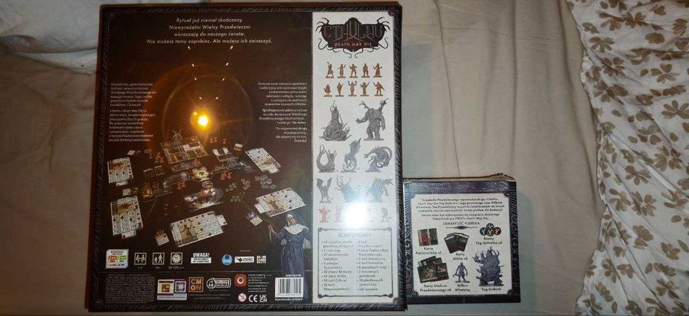 Cthulhu: Death May Die (Sezon 1 PL) + Dodatek Yog-Sothoth (EN) Zafoliowane