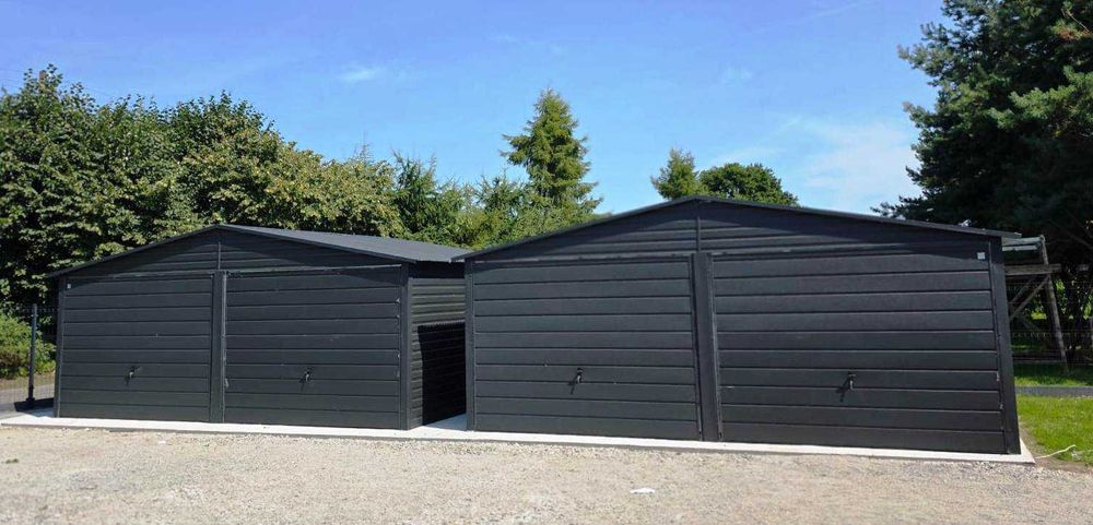 Blaszany Garaż Solidna Konstrukcja OCYNK