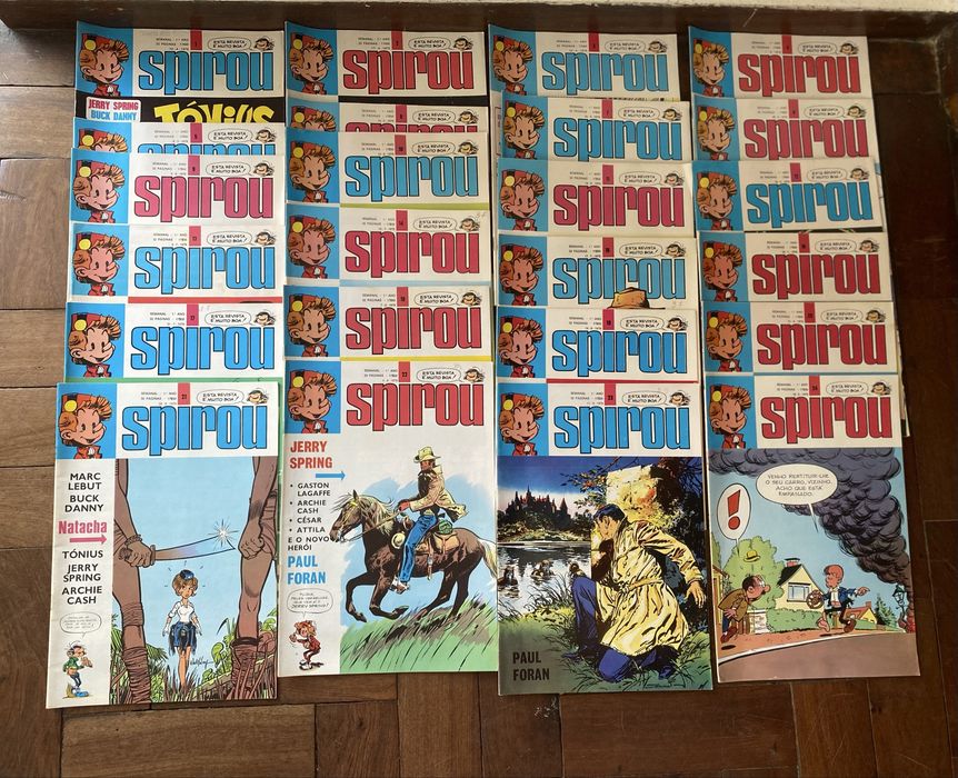 Revistas Spirou - 1979 - coleção completa
