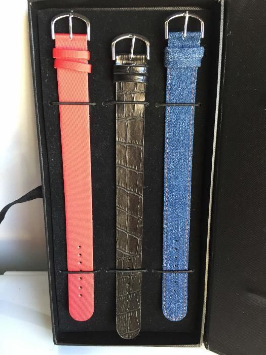 Conjunto 3 Braceletes PierCarlo D'Alessio com Caixa - novas