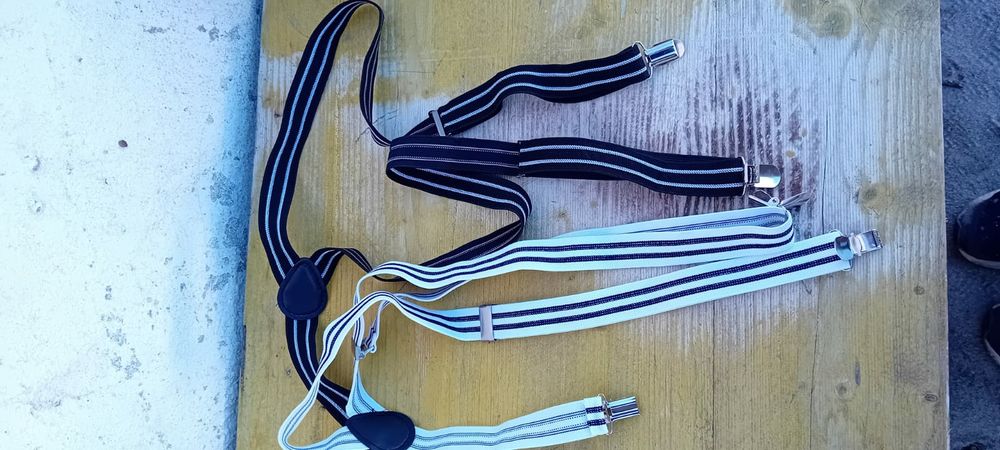 Suspensórios para calça, calções ou saia