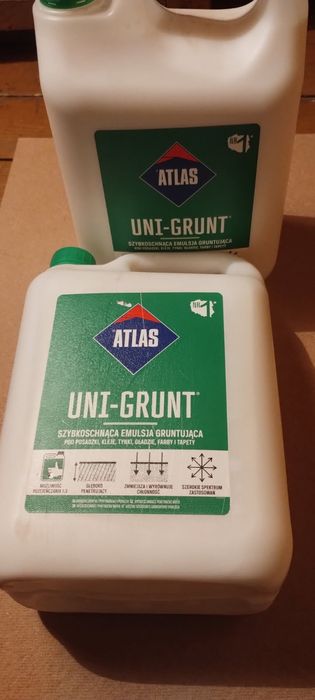 Uni-grunt Atlas 2sztuki po 5l nowe