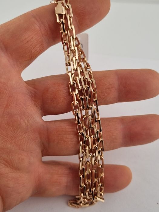 Золотая цепочка якорная 30 грамм