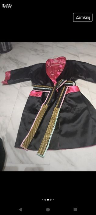 Szlafrok japoński dwustronny uniwersalny