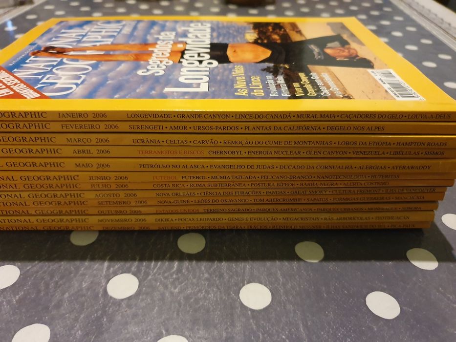 Lote revistas national geographic