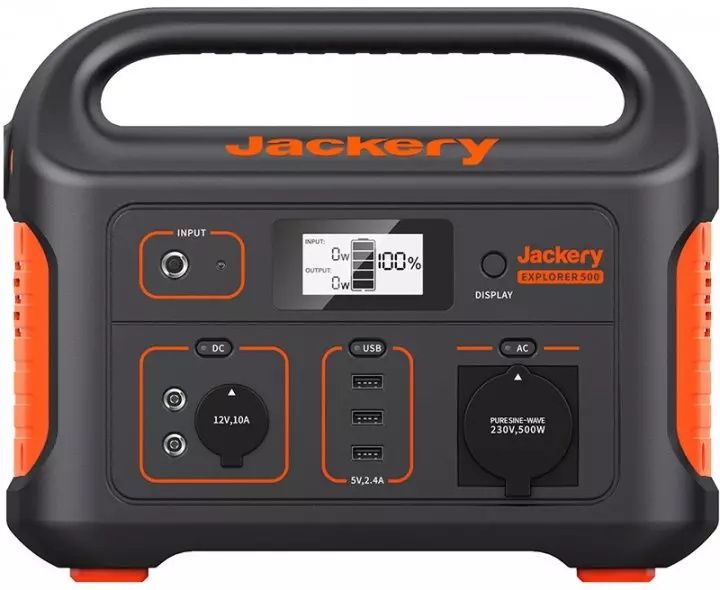 Зарядна станція Jackery Explorer 500EU 518Wh 143889mAh 500W