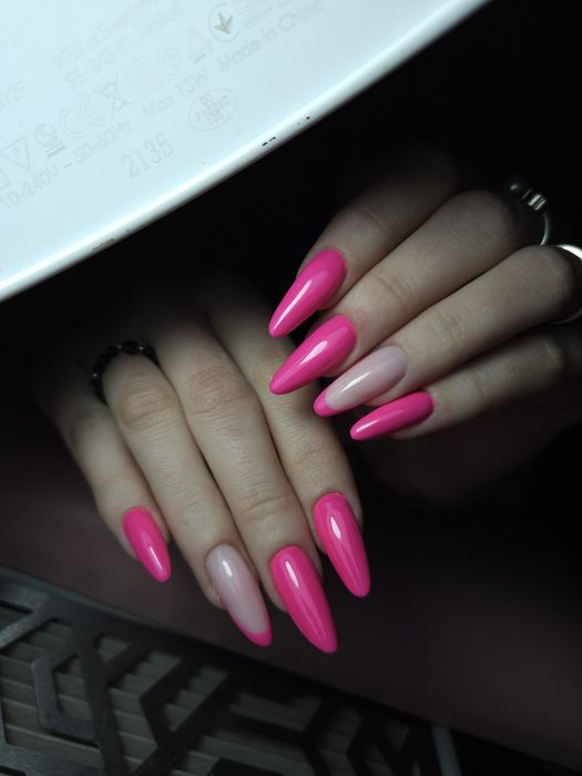 Paznokcie manicure hybryda przedłużanie