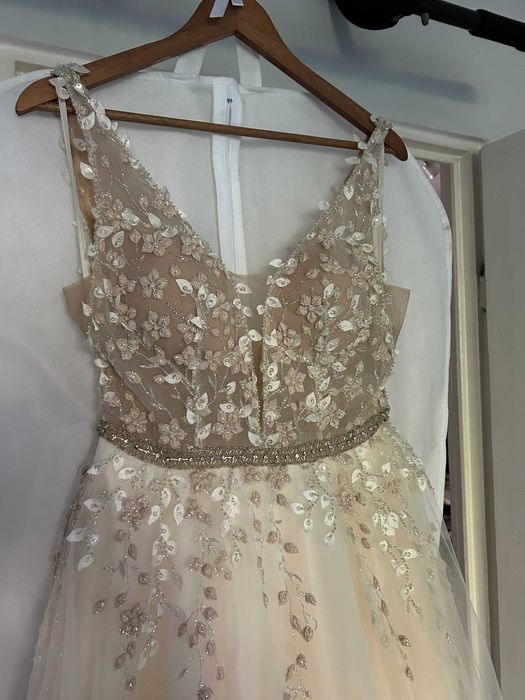 Suknia ślubna Elizabeth Passion E-4860 r. 38 oryginalna błysk Kraków