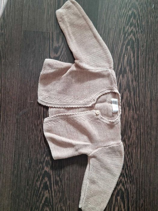 Casaco malha da Mayoral beje + oferta dos portes