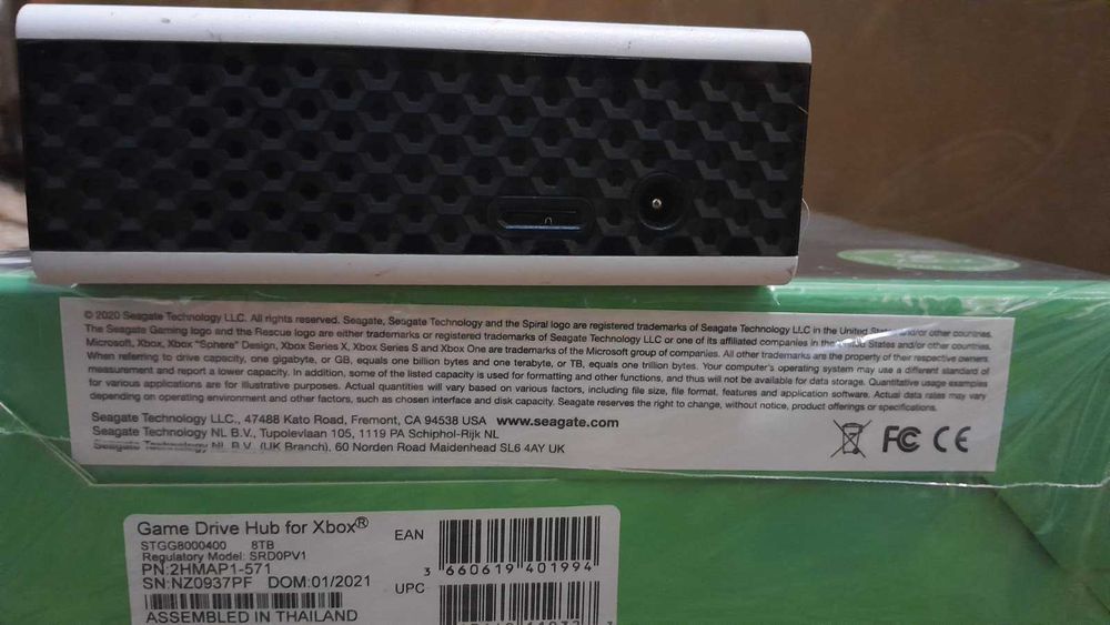 Зовнішній жорсткий диск Seagate Game Drive Hub Xbox 8 TB