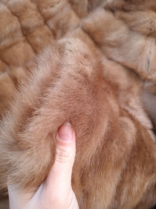 Полу шубка норка