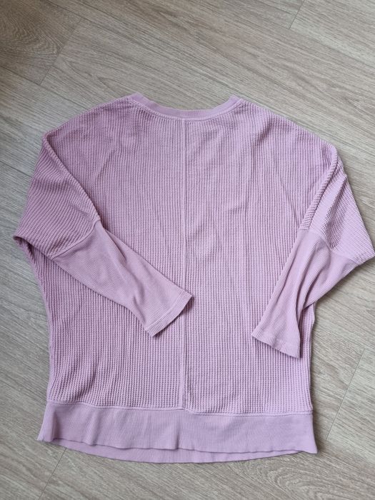 Sweterek bawełniany różowy L XL nietoperz Next