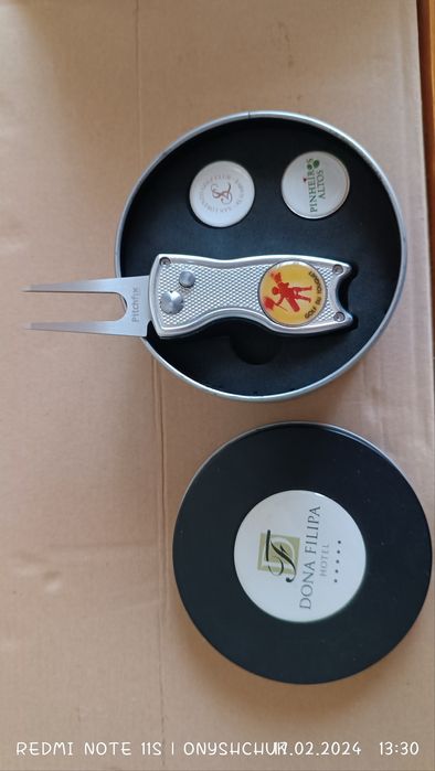 Um set  para o jogo de  GOLFE