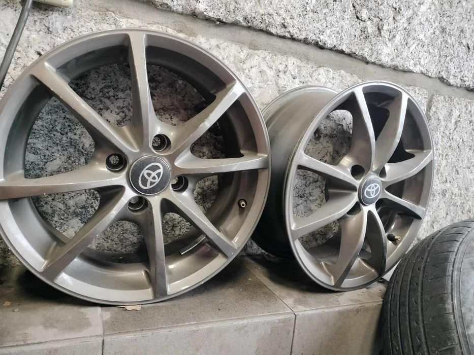 Jantes TSW 15"... 4 x100 com penus novos 185x55x15