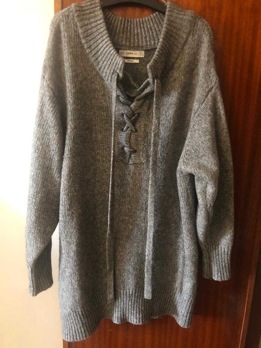 Vestido Lã Zara -