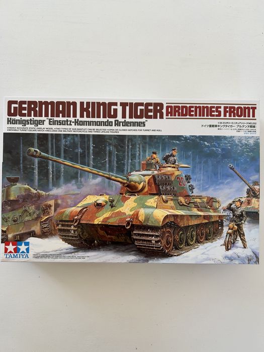 Czołg King Tiger Ardeees Front model Tamiya 35252
