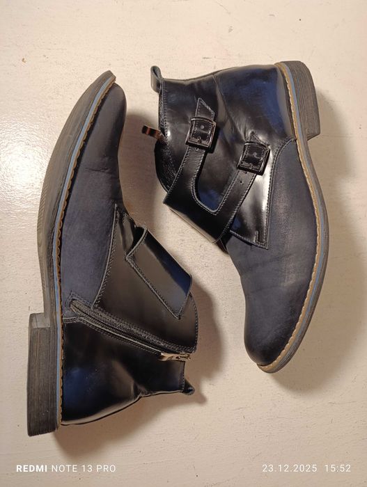 botki skórzane męskie Venezia