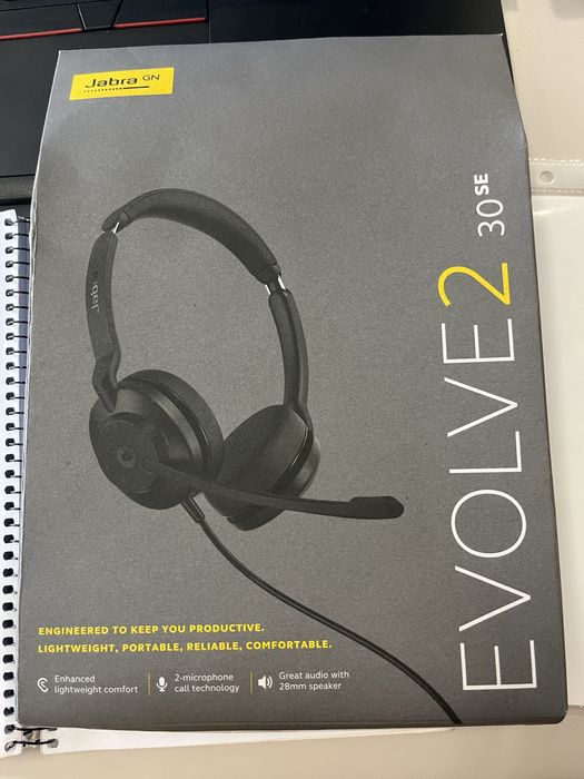 Auriculares Jabra evolve2 30 SE