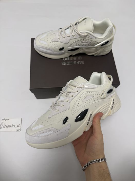 кроссовки Raf Simons White Cylone ozweego rick owens