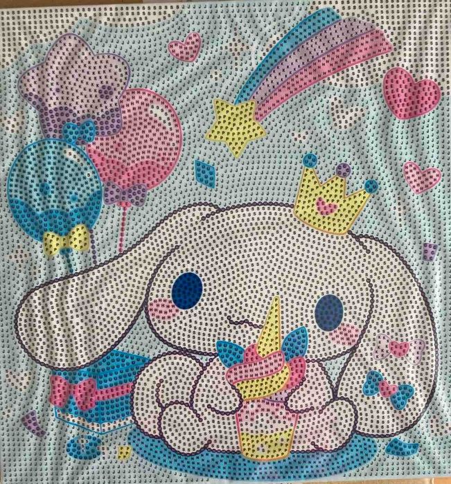 mozaika diamentowa 30x30 cm | zestaw do malowania diamentami