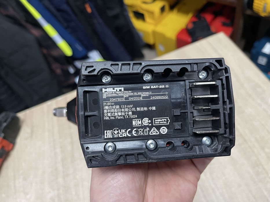 Hilti SIW 6AT-22 Nuron / безщітковий гайковерт Хілті Нурон 650Нм 1/2»