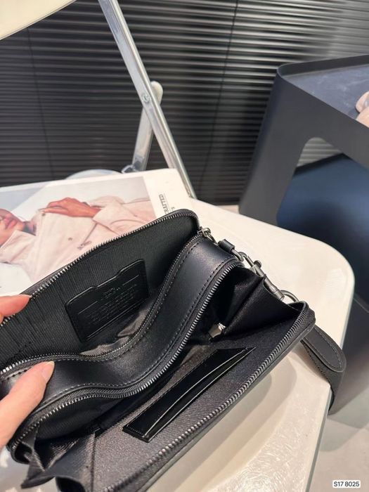 COACH брендовая сумка кожаная мужская