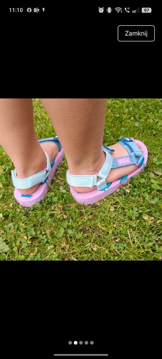 Sandały stitch wkładka 19
