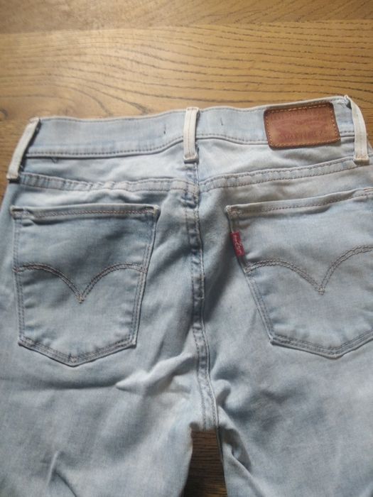 Джинсы Levi's Straus 710 super skinny, тëмные и светлые, женские