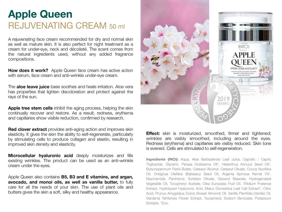 Creme Rejuvenescedor com Ácido Hialurónico Puro - 50ml