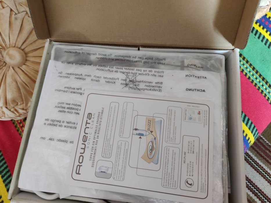 Rowenta máquina tira nódoas a ultra-som