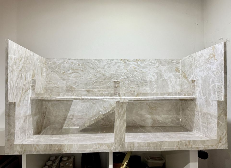 Gaiola para porquinhos de india 85x40x40