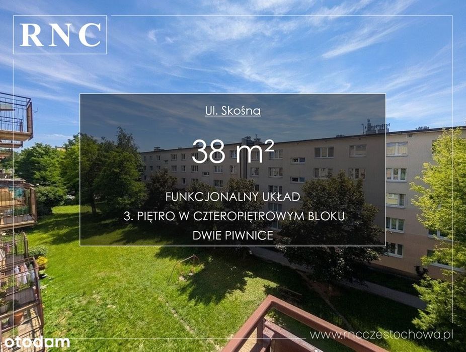 ul. Równoległa | Słoneczne mieszkanie z balkonem do aranżacji | 38 m²